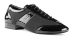 Zapatos de baile de hombre Portdance - Modelo PD024 Charol Licra Negra